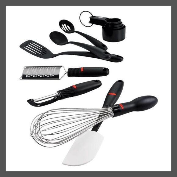 OXO -  Kitchen Tool Set 17pc Culinary and Utensil Ute Black - Picture 1 of 5